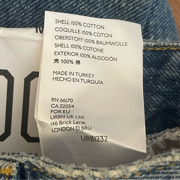 BDG Urban Outfitters Mom High Rise Jeans Size 27 NWT - Picture 8 of 12